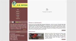 Desktop Screenshot of grenterprisesindia.com